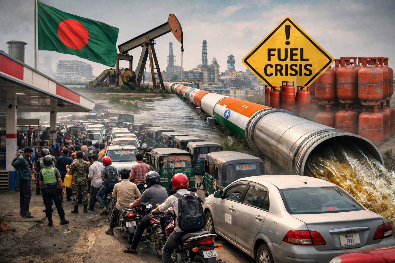 Bangladesh fuel cris