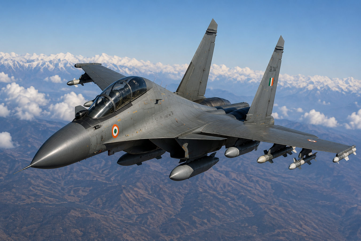 SU 30 MKI_Indian Airforce