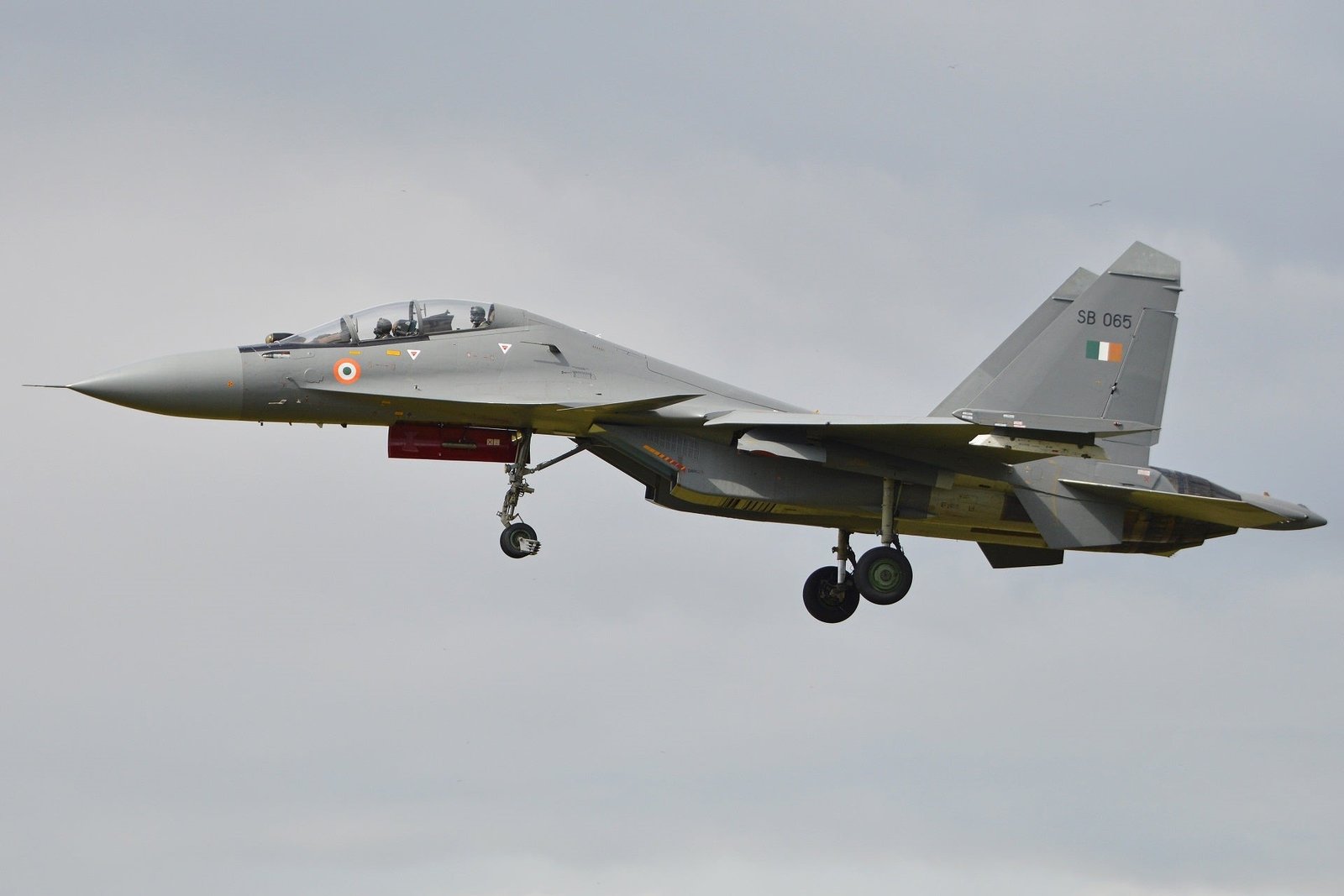 Sukhoi Su-30MKI fighter jet of Indian Air Force