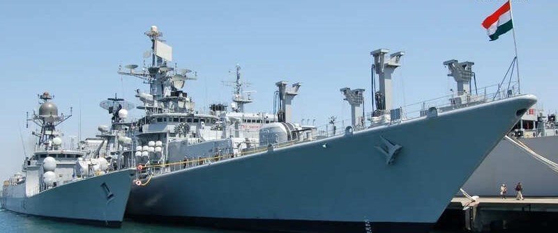 Indian Navy Destroyer Warship