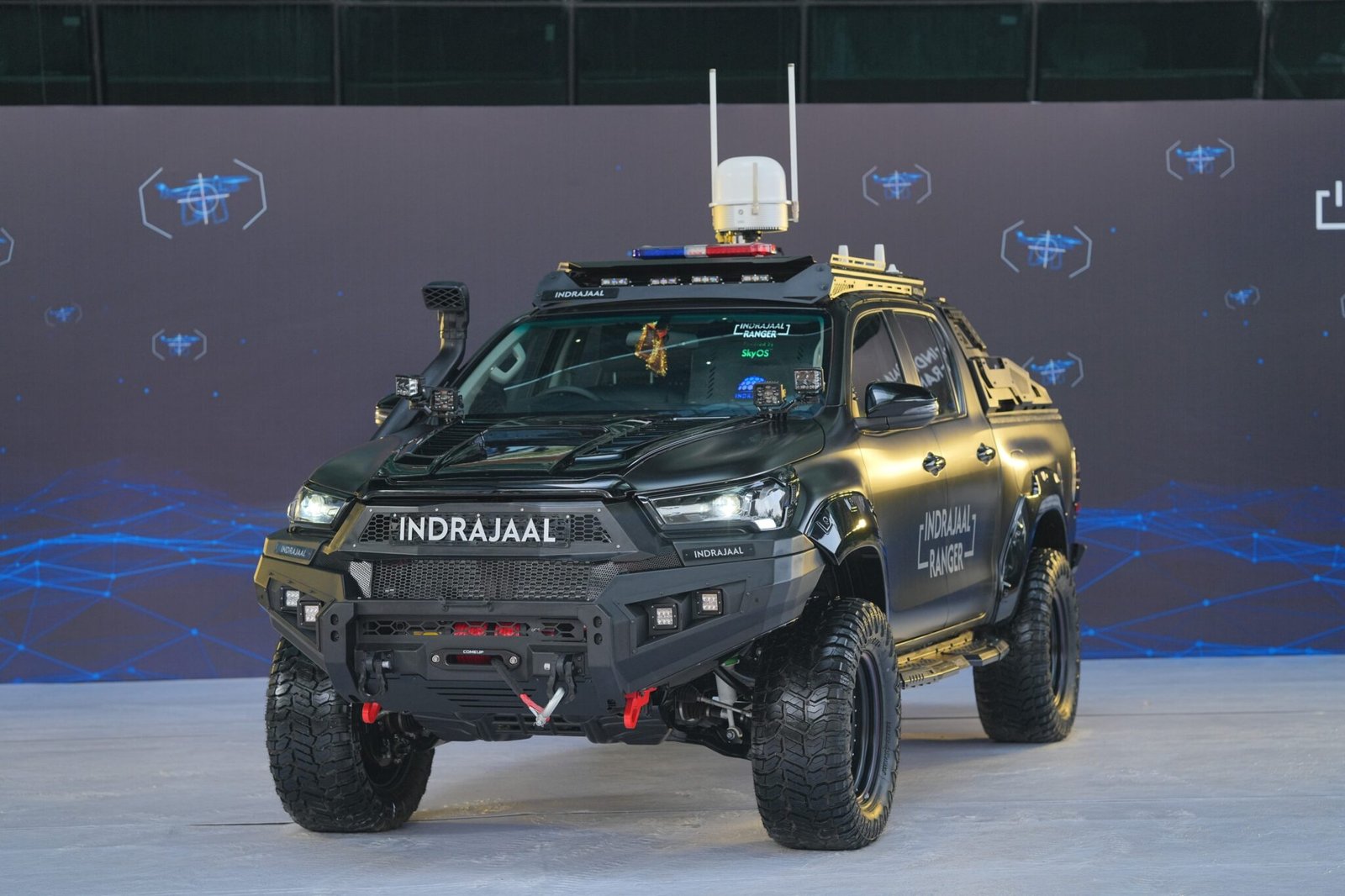 Indrajaal Ranger mobile counter-drone system developed for India’s border and urban securit
