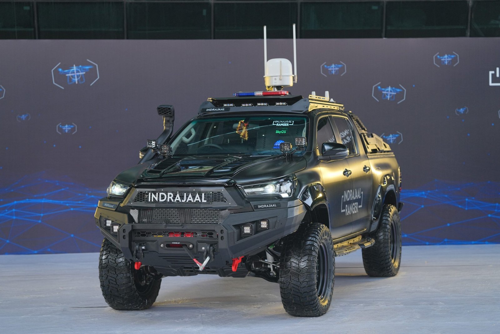 Indrajaal Ranger mobile counter-drone system developed for India’s border and urban securit