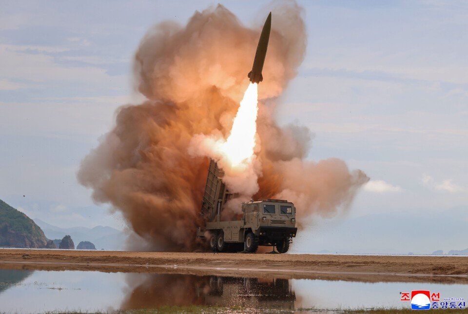 North Korea missile test, ballistic missile launch toward East Sea