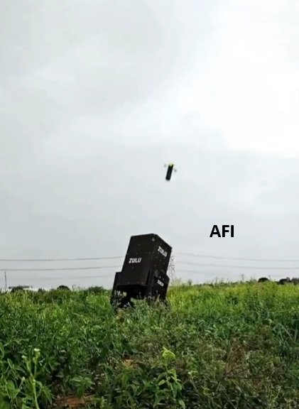 Zulu Defence CLAD launcher with loitering munition drone