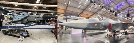 LCA Tejas Mk2 and AMCA Indian fighter aircraft
