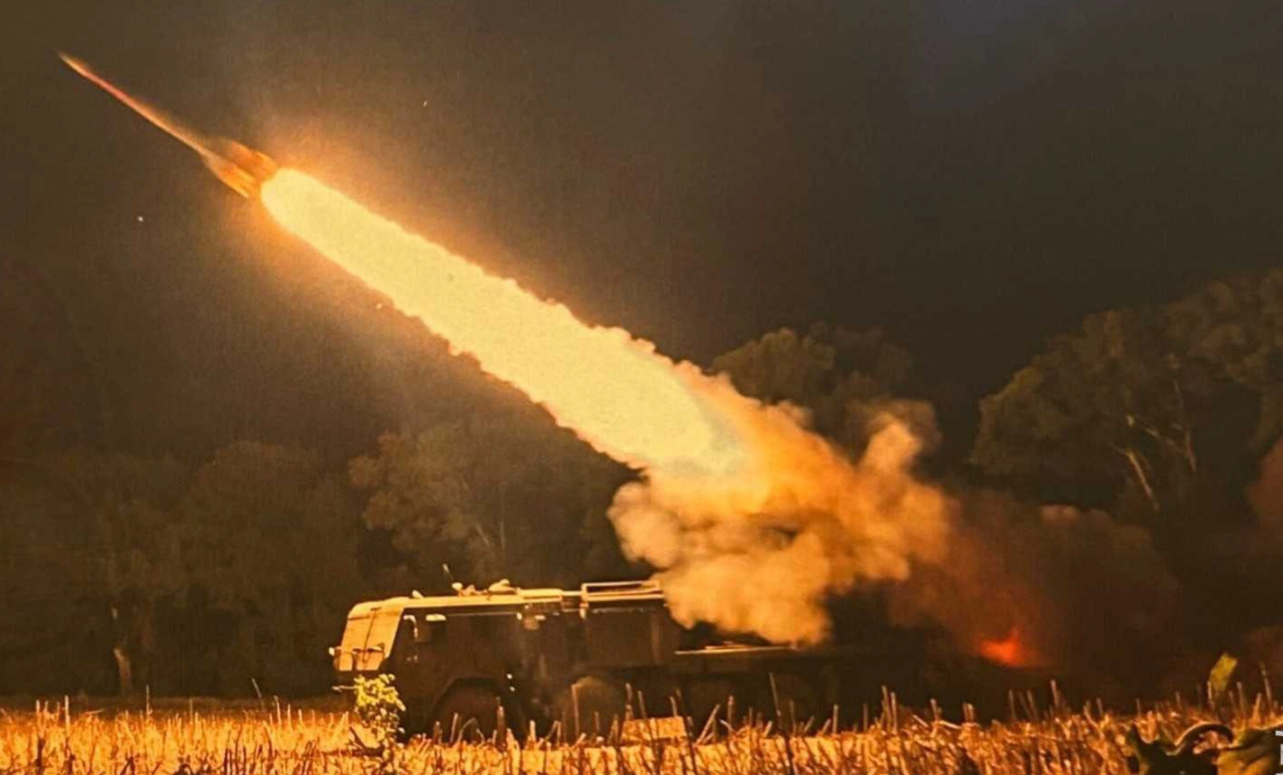 Ukraine Koral air defense system launcher mounted on Tatra truck
