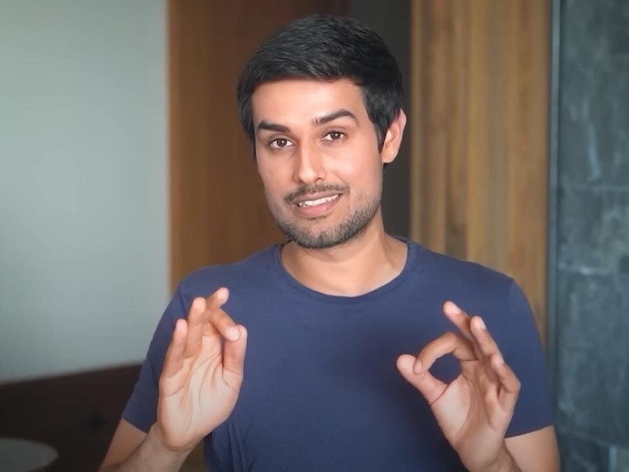 Dhruv Rathee, Indian YouTuber and political commentator